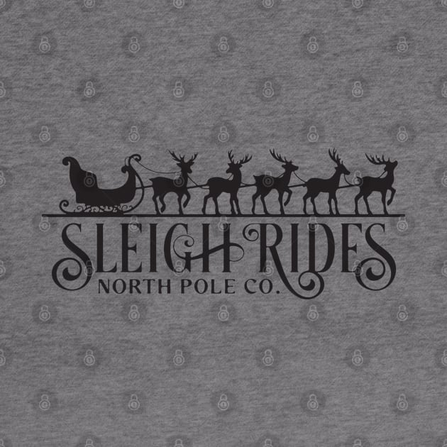 Sleigh rides North Pole Co by MZeeDesigns